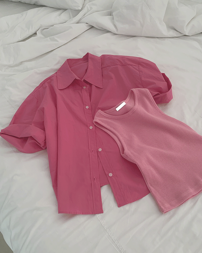 컬러인 셔츠(4color)