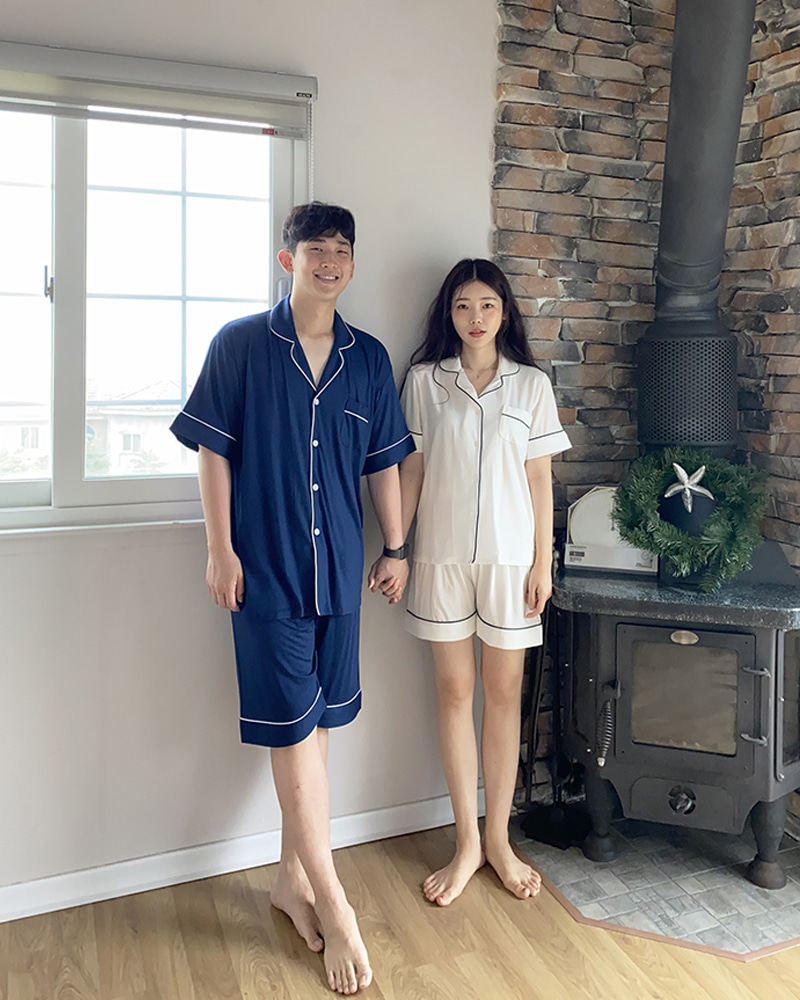 텐셀 모달 커플 잠옷 (3color)